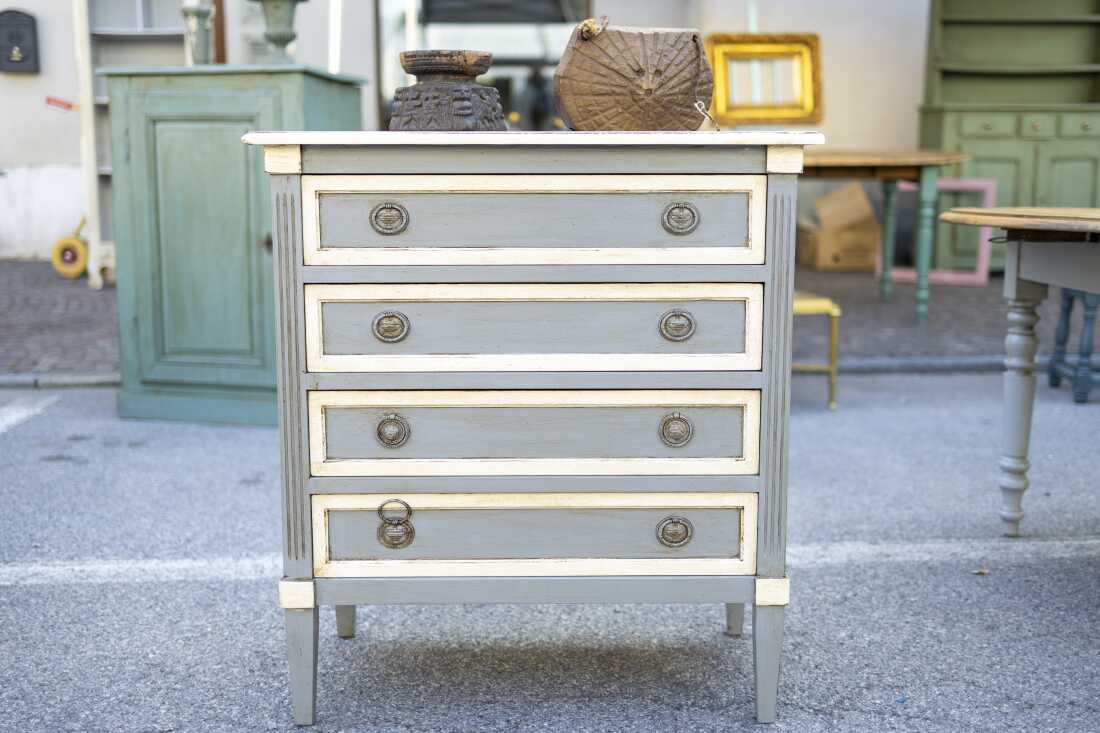 Yard sales and thrift stores often have more unique, higher-quality pieces than the low-cost options you can purchase online.