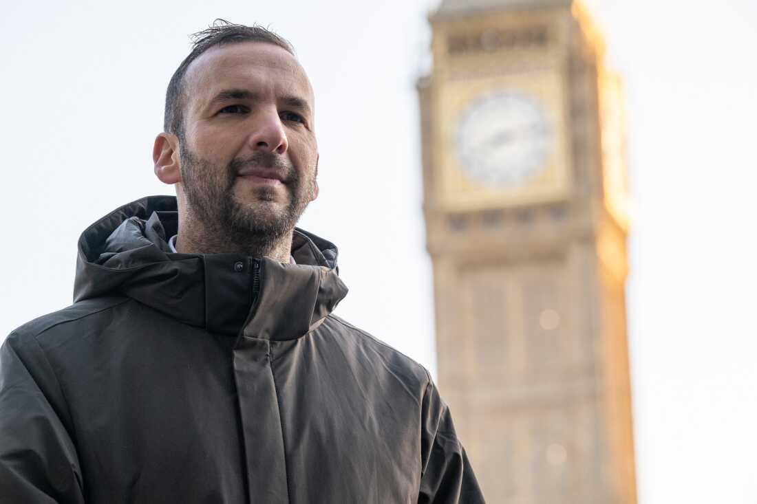 Green Party leader Zack Polanski in Parliament square for a pre-budget protest in support of a wealth tax on November 25, 2025 in London, England. 