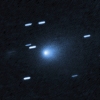 An image captured by the Hubble Space Telescope of the interstellar comet 3I/ATLAS on July 21, when the comet was 277 million miles from Earth.