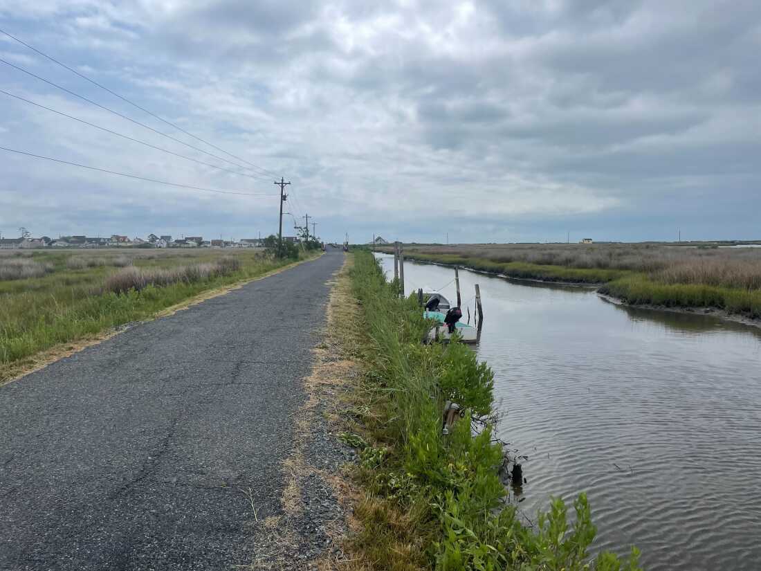 Tangier Island, Va., has lost two-thirds of its landmass to erosion and sea level rise.