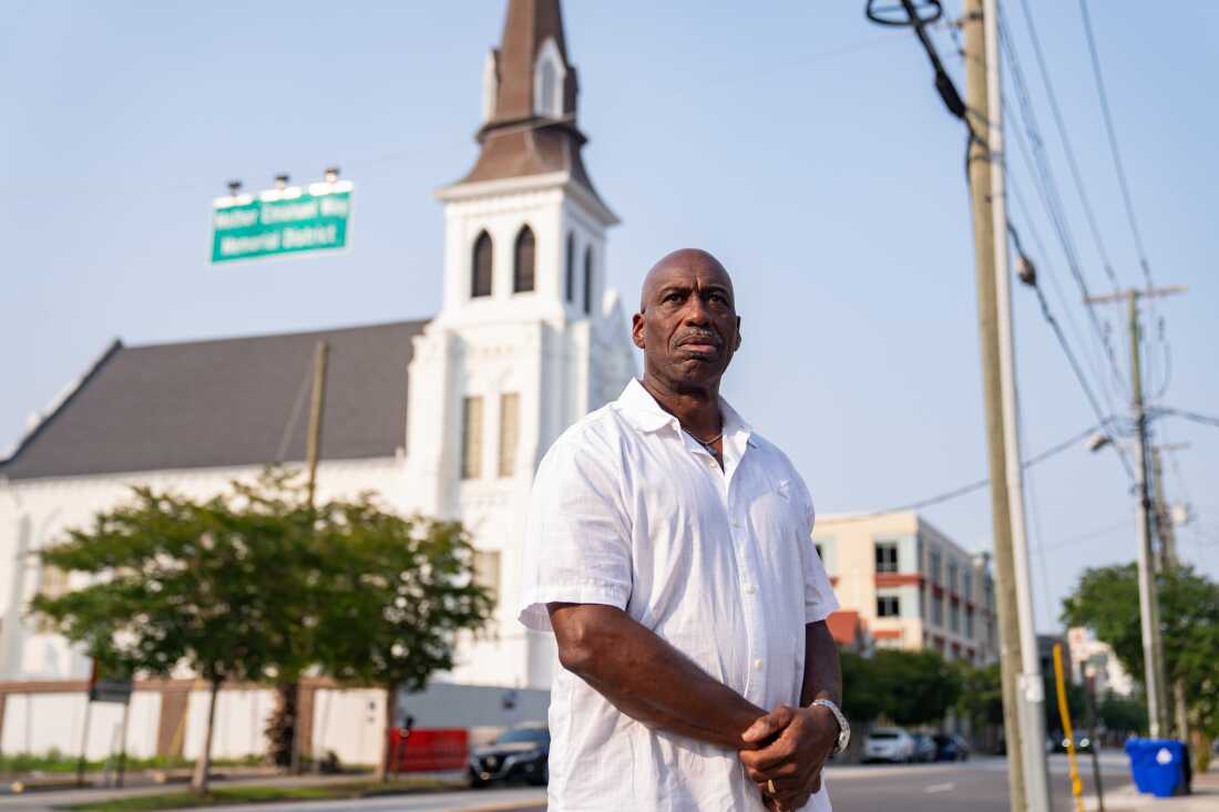 Melvin Graham, Jr., brother of Cynthia Graham Hurd, one of the nine people killed at the Emanuel African Methodist Episcopal Church shooting. Photo taken in Charleston, S.C. on June 2, 2025.