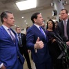 Secretary of Defense Pete Hegseth and Secretary of State Marco Rubio spoke to reporters Wednesday following a closed door briefing with senators on the U.S. the capture of Venezuela’s Nicolas Maduro and his wife, Cilia Flores.