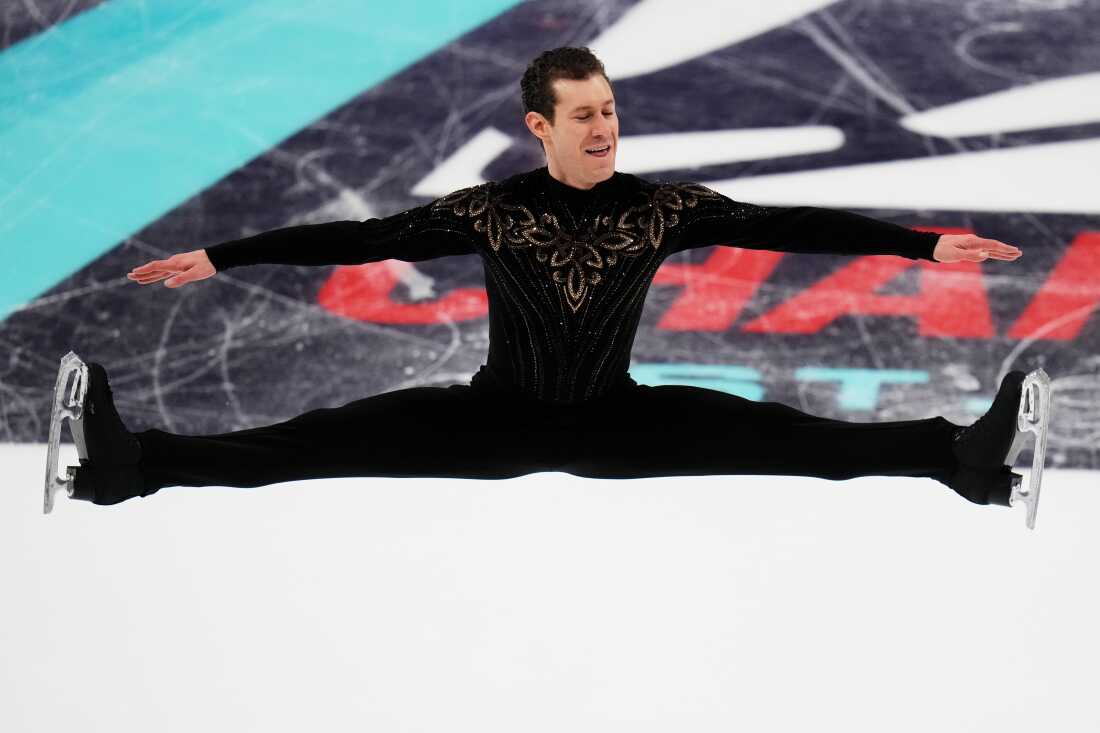 Jason Brown competes during the men's short program at the U.S. Figure Skating Championships, Thursday, Jan. 8, 2026, in St. Louis.