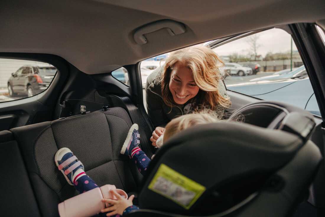 Snyder wasn’t prepared in her mid-40s for the amount of carrying her baby needed in the first two years, whether it was up and down the stairs or getting her in and out of the car.