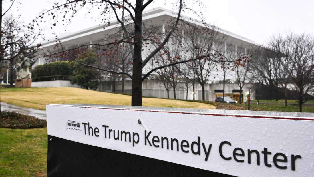 A general view of the Kennedy Center in Washington, D.C. on Jan. 10, 2026. Artists have cancelled performances at Washington's premier performing arts center to protest its renaming to include US President Donald Trump.