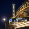The marquee of the Egyptian Theatre at the Sundance Film Festival in Park City, Utah on Jan. 28, 2020.