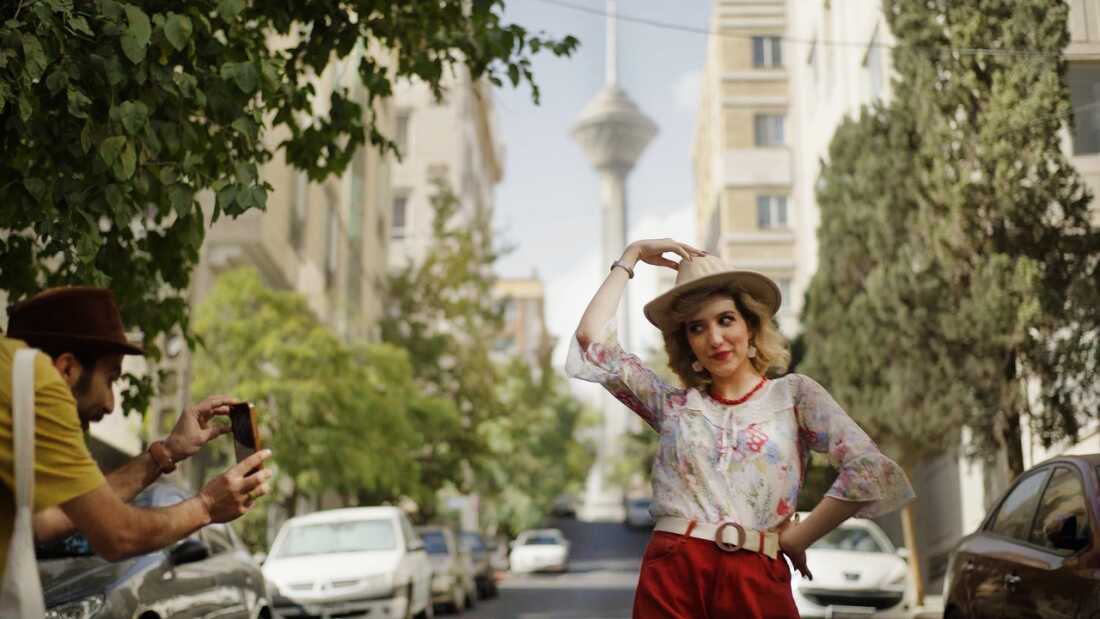 Actress Hana Mana in The Friend’s House Is Here. The film had to be smuggled out of Iran to premiere at the Sundance