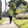 Jason Mazzola walks to work at The Residence at Natick South, an LCB Senior Living community in Natick, MA. August 22, 2024.