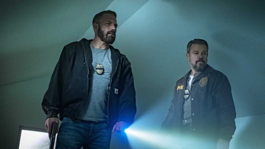 Ben Affleck and Matt Damon in The Rip.